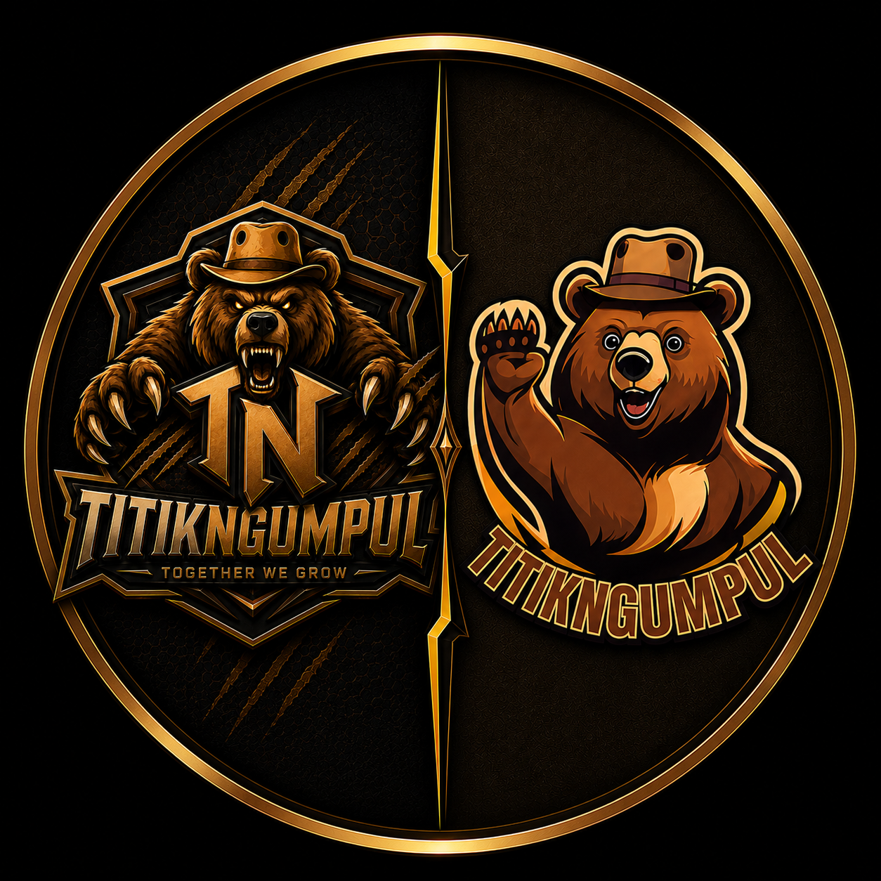 TitikNgumpul mascot logo